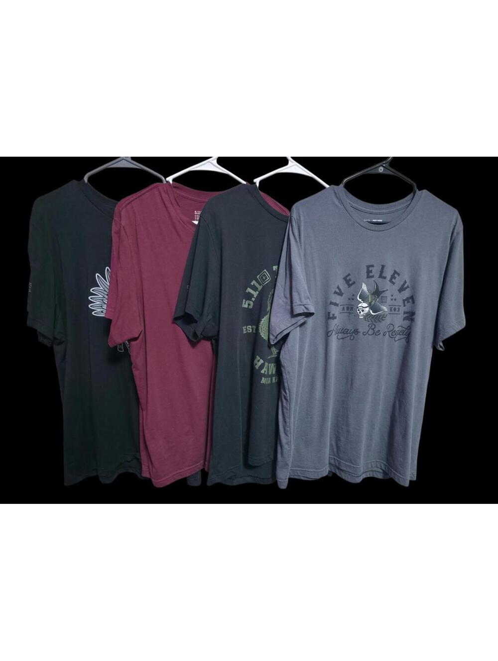 (Bundle of 4) 511 Tactical Brand T-Shirts Size Men's XL All NWOT